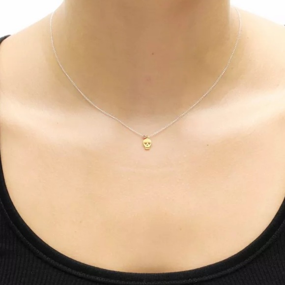 Fearless Skull Necklace. NEW!! - Picture 2 of 3